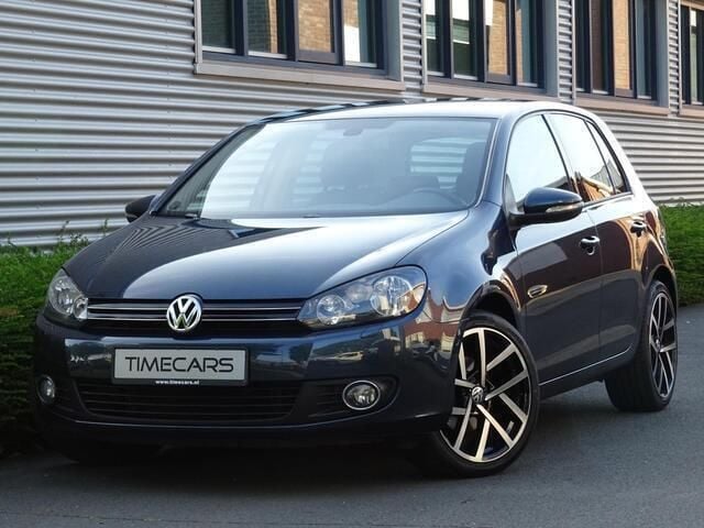 Blauw Gebruikt 2010 VW Golf VI Team Hatchback | € 7.950 (Iets duurder) - Afbeelding 1/4