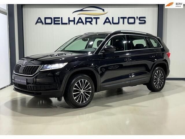 Zwart (metallic) Occasion 2018 Skoda Kodiaq Business Line SUV | € 23.950 (Super prijs) - Afbeelding 1/4
