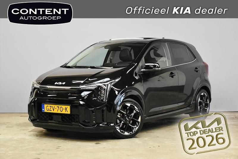 Zwart Occasion 2025 Kia Picanto GT-Line Hatchback | € 22.940 (Duur) - Afbeelding 1/4