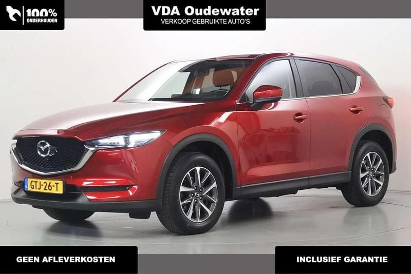 Rood Gebruikt 2019 Mazda CX-5 Signature SUV | € 27.400 (Super prijs) - Afbeelding 1/4