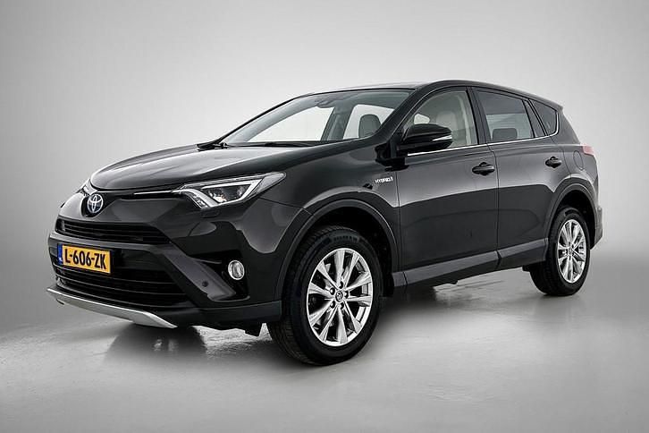 Zwart Gebruikt 2017 Toyota RAV4 Style SUV | € 20.995 (Eerlijke prijs) - Afbeelding 1/3