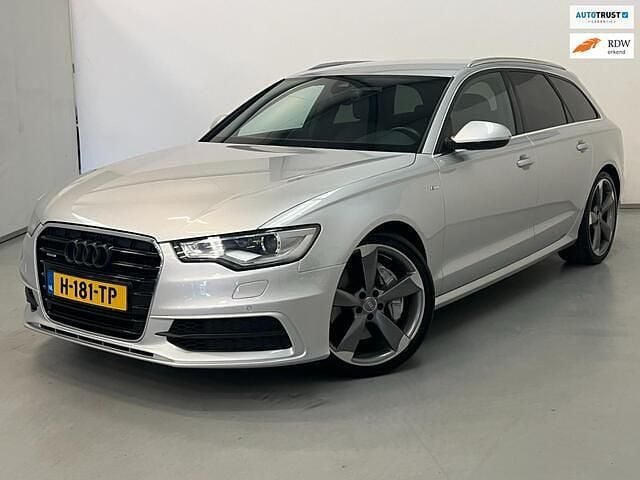 Grijs Gebruikt 2014 Audi A6 S-Line Stationwagen | € 22.750 (Iets duurder) - Afbeelding 1/4