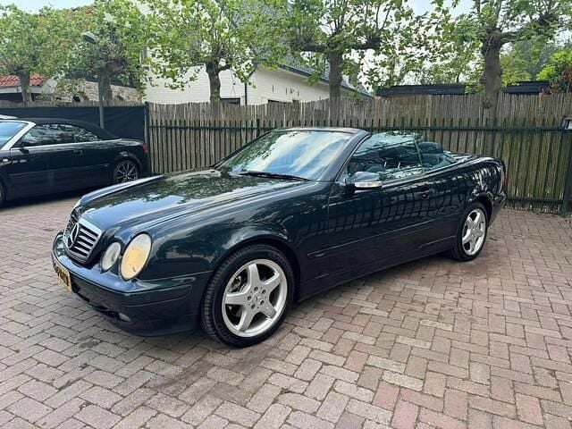 Occasion Mercedes CLK320 Avantgarde 218 PK (160 kW) 2000 Zwart (metallic) Cabriolet