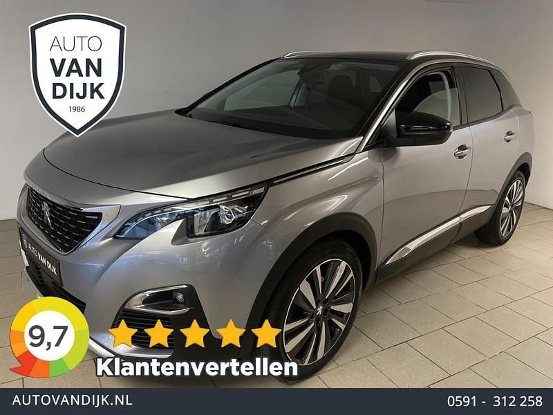 Grijs Gebruikt 2020 Peugeot 3008 Allure SUV | € 16.885 (Goede deal) - Afbeelding 1/4
