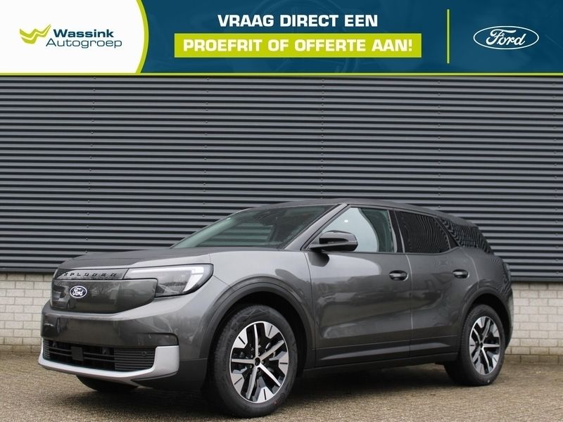 Zwart metallic Nieuw 2025 Ford Explorer Extended Range SUV | € 50.850 (Super prijs) - Afbeelding 1/4