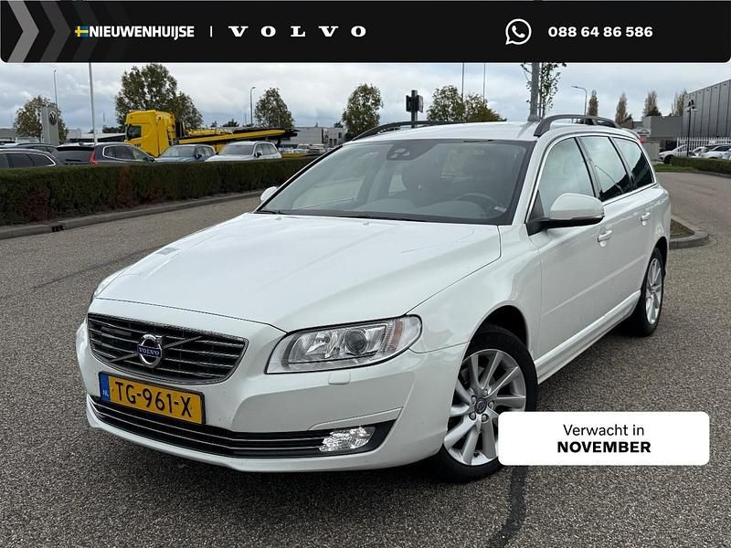 Wit Gebruikt 2015 Volvo V70 Standard Stationwagen | € 24.899 (Iets duurder) - Afbeelding 1/3