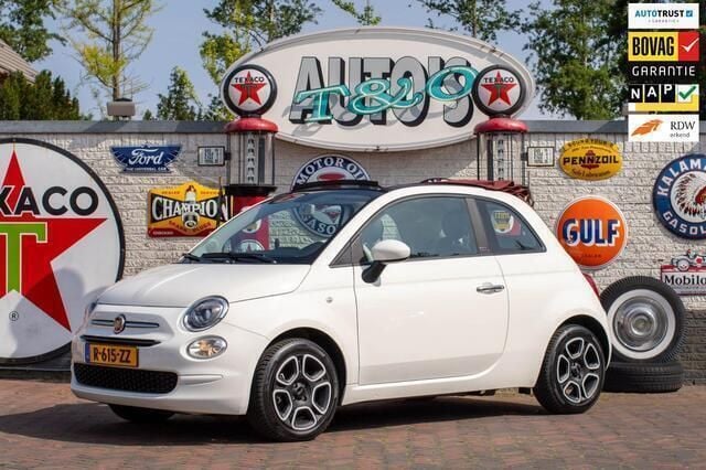 Wit Gebruikt 2022 Fiat 500C Club Cabriolet | € 16.450 (Eerlijke prijs) - Afbeelding 1/4