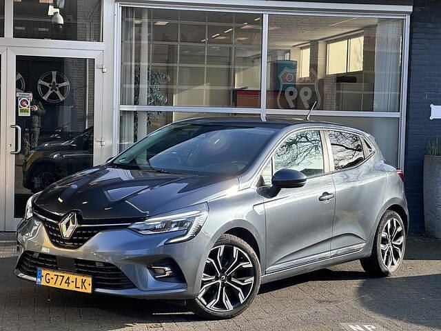 Grijs Occasion 2019 Renault Clio IV Intens Hatchback | € 13.995 (Eerlijke prijs) - Afbeelding 1/4