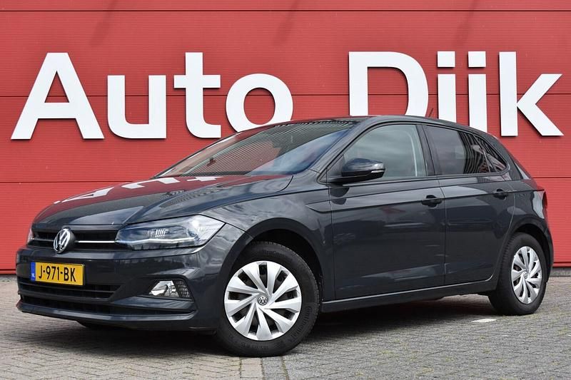 Grijs Gebruikt 2020 VW Polo Comfortline Hatchback | € 15.450 (Eerlijke prijs) - Afbeelding 1/4