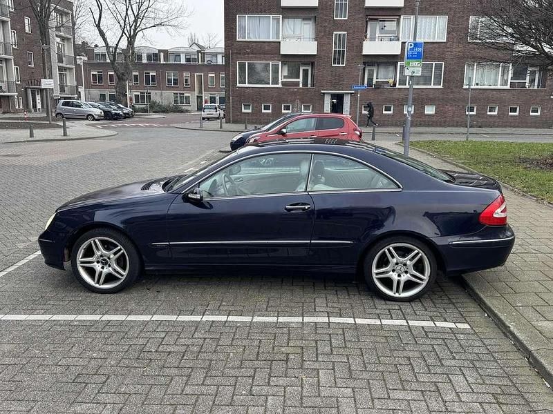 Occasion Mercedes CLK200 Elegance 163 PK (119 kW) 2004 Blauw Coupé