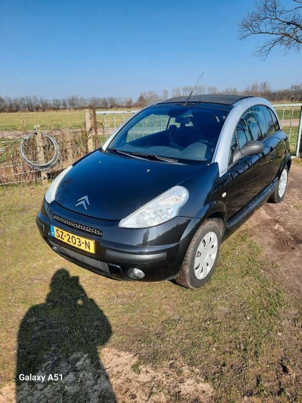 Zwart Gebruikt 2008 Citroën C3 Hatchback | € 1.225 (Eerlijke prijs) - Afbeelding 1/4
