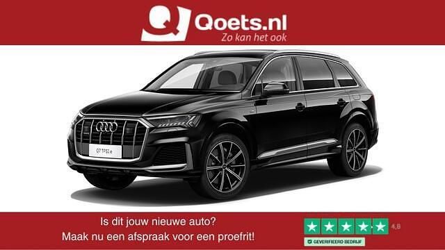Zwart Gebruikt 2021 Audi Q7 Proline SUV | € 66.950 (Eerlijke prijs) - Afbeelding 1/4