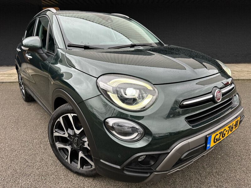 Groen, metallic lak Gebruikt 2021 Fiat 500X Cross SUV | € 17.495 (Eerlijke prijs) - Afbeelding 1/4