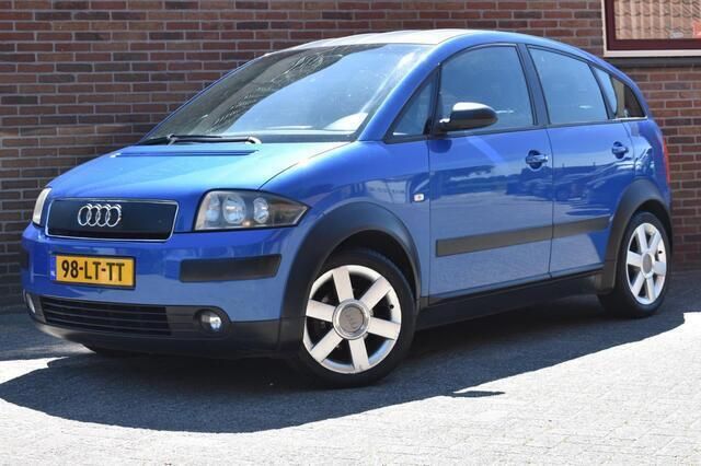 Blauw Gebruikt 2003 Audi A2 Proline Hatchback | € 4.949 - Afbeelding 1/4