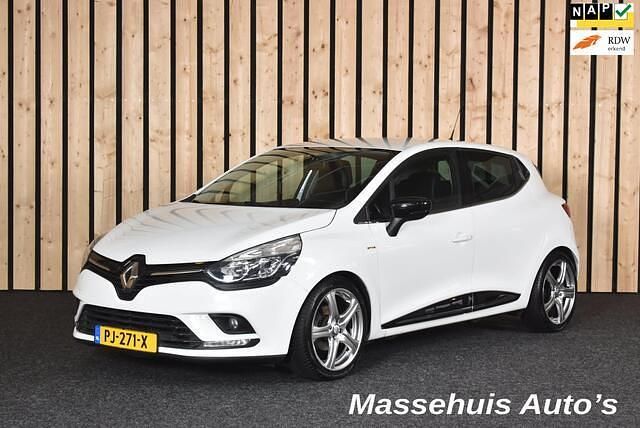 Wit (metallic) Occasion 2017 Renault Clio IV LIMITED Hatchback | € 7.950 (Eerlijke prijs) - Afbeelding 1/4