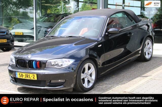 Zwart Gebruikt 2009 BMW 120 Cabriolet Cabriolet | € 6.895 (Goede deal) - Afbeelding 1/4