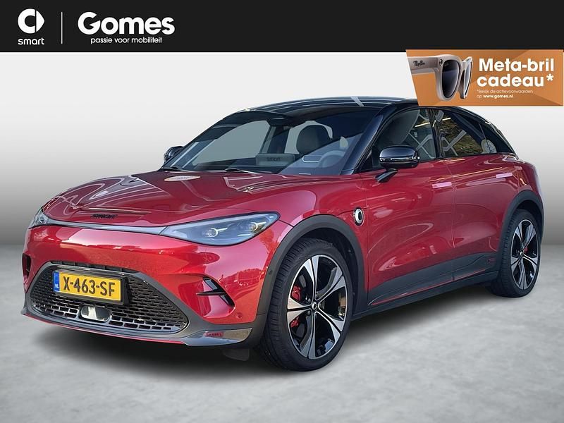 Rood Gebruikt 2024 Smart #3 Brabus SUV | € 34.950 (Duur) - Afbeelding 1/4