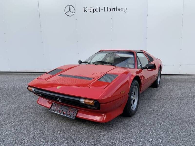 Rood Gebruikt 1984 Ferrari 308 Cabriolet | € 98.500 - Afbeelding 1/4