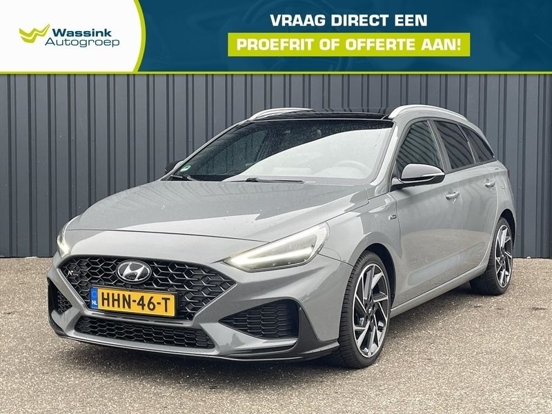 Grijs metallic Gebruikt 2023 Hyundai i30 N Line Stationwagen | € 28.485 (Iets duurder) - Afbeelding 1/4