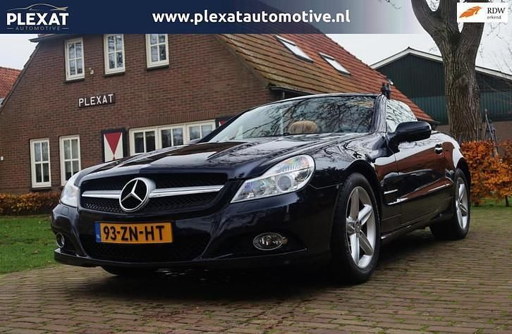 Zwart Occasion 2008 Mercedes SL280 Cabriolet | € 27.945 - Afbeelding 1/4