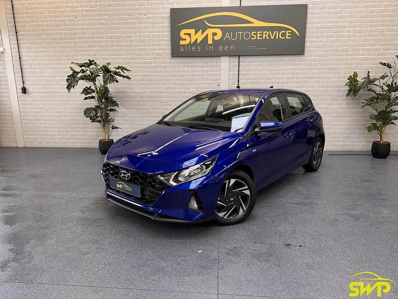 Blauw Occasion 2021 Hyundai i20 Comfort Hatchback | € 15.950 (Eerlijke prijs) - Afbeelding 1/4