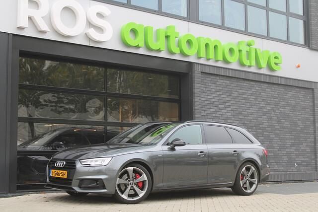 Grijs Gebruikt 2017 Audi A4 Black Edition Stationwagen | € 24.450 (Eerlijke prijs) - Afbeelding 1/4