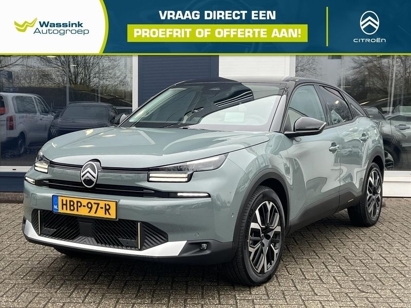 Groen Nieuw 2025 Citroën e-C4 Hatchback | € 34.485 (Super prijs) - Afbeelding 1/4