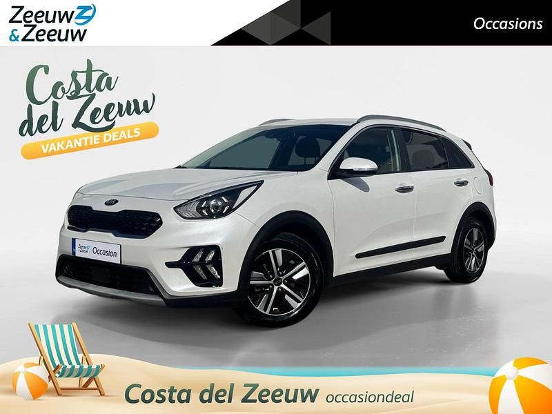 White pearl (swp) Gebruikt 2019 Kia Niro 2 SUV | € 19.945 (Eerlijke prijs) - Afbeelding 1/4