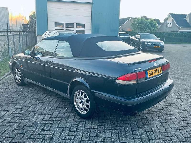 Blauw Gebruikt 2000 Saab 9-3 Cabriolet Cabriolet | € 3.900 (Eerlijke prijs) - Afbeelding 1/4