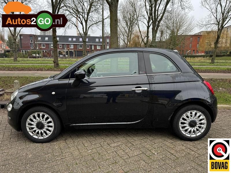 Occasion Fiat 500 Lounge 80 PK (58 kW) 2016 Zwart Cabriolet