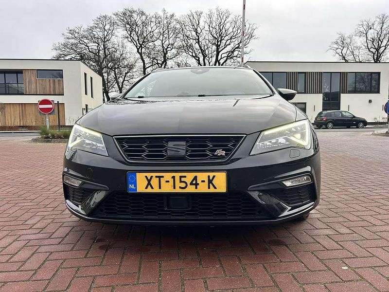 Occasion Seat Leon FR 150 PK (110 kW) 2019 Zwart Stationwagen