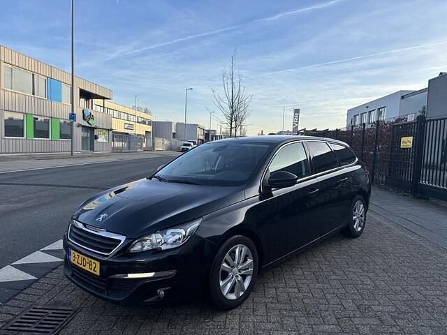 Occasion Peugeot 308 SW 120 PK (88 kW) 2014 Zwart (metallic) Stationwagen