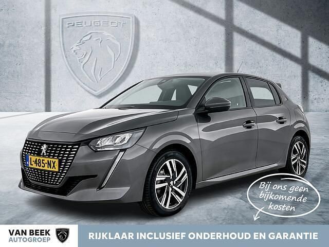 Grijs Gebruikt 2021 Peugeot 208 Allure Hatchback | € 18.990 (Eerlijke prijs) - Afbeelding 1/4