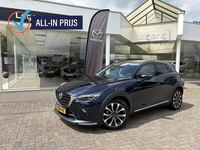 Blauw Gebruikt 2020 Mazda CX-3 Luxury SUV | € 20.900 (Iets duurder) - Afbeelding 1/4