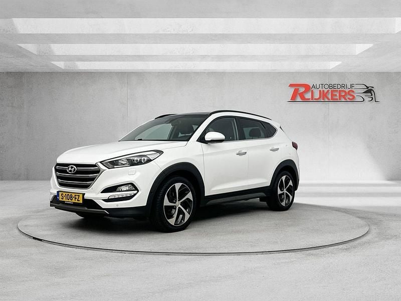 Wit Gebruikt 2015 Hyundai Tucson Premium SUV | € 18.995 (Eerlijke prijs) - Afbeelding 1/4
