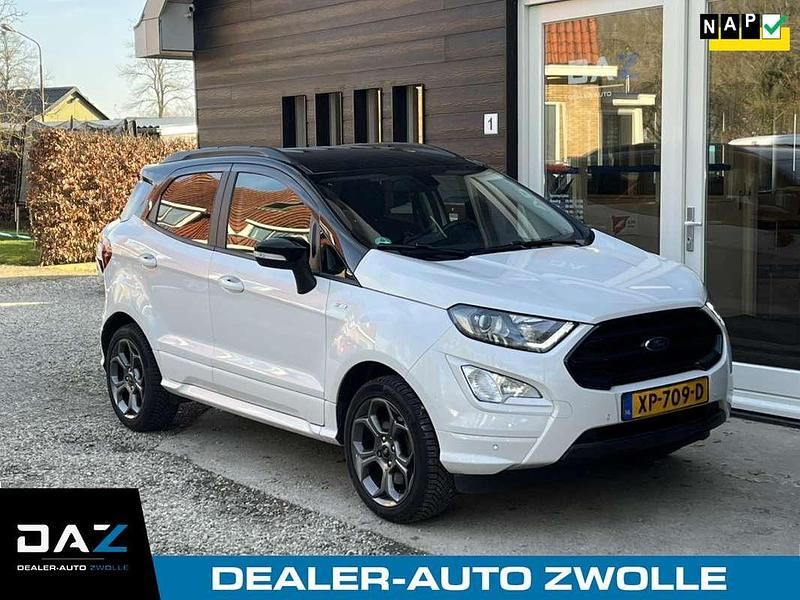 Wit Gebruikt 2019 Ford Ecosport ST-Line SUV | € 11.445 (Eerlijke prijs) - Afbeelding 1/3