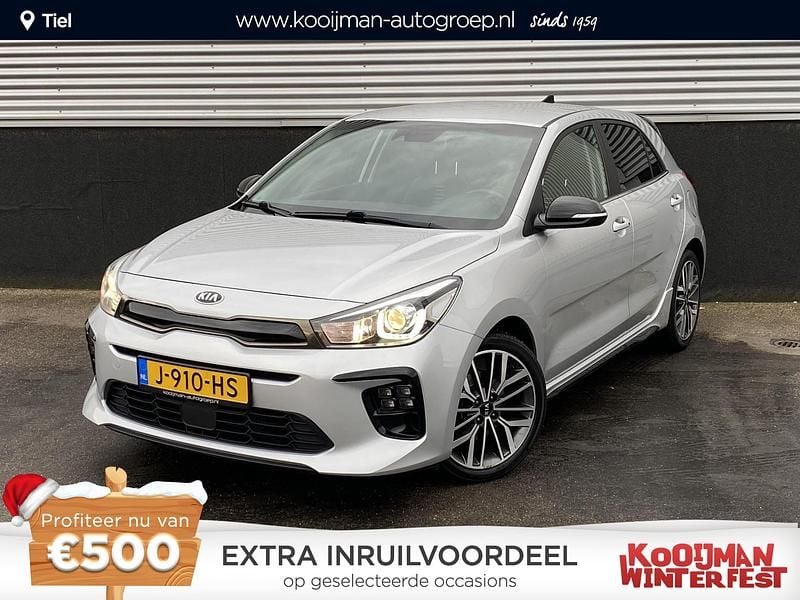 (4ss) silky silver m Gebruikt 2020 Kia Rio GT-Line Hatchback | € 14.400 (Eerlijke prijs) - Afbeelding 1/4
