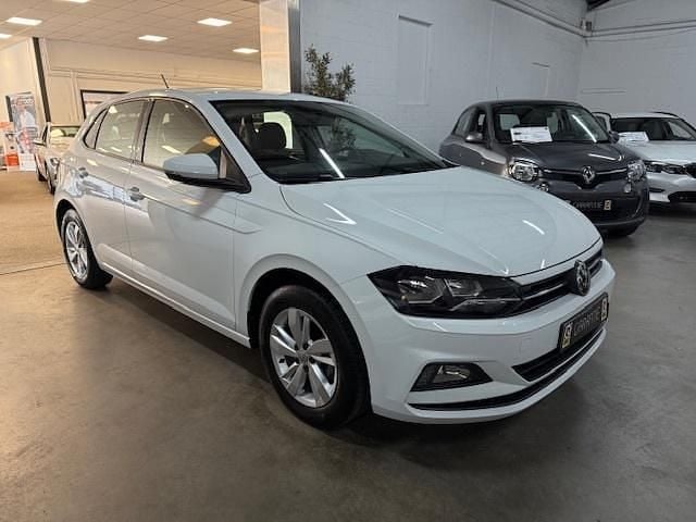 Wit Gebruikt 2019 VW Polo Comfortline Hatchback | € 14.400 (Eerlijke prijs) - Afbeelding 1/4