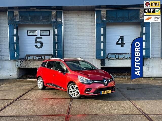 Rood Occasion 2018 Renault Clio GrandTour LIMITED Stationwagen | € 7.799 (Goede deal) - Afbeelding 1/4