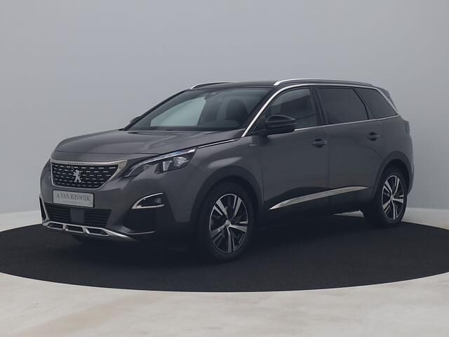 Grijs Gebruikt 2018 Peugeot 5008 GT-line MPV | € 19.700 (Super prijs) - Afbeelding 1/4