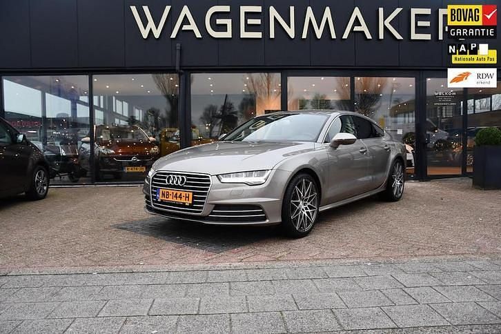 Occasion Audi A7 Sportback Proline 190 PK (139 kW) 2017 Geel Hatchback