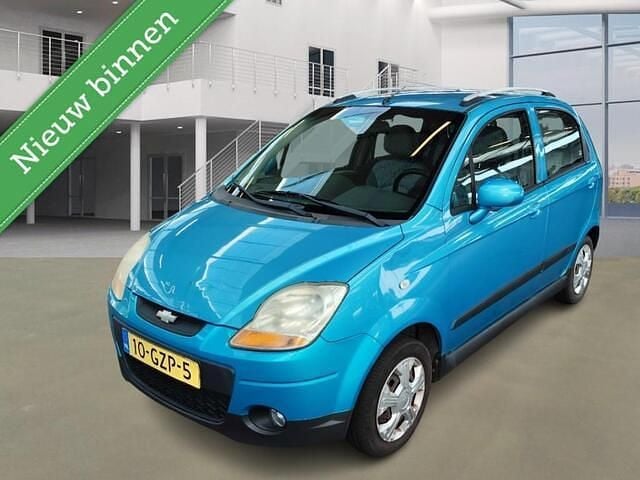 Blauw Gebruikt 2008 Chevrolet Matiz Hatchback | € 1.395 (Eerlijke prijs) - Afbeelding 1/4