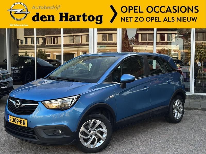 Blauw Gebruikt 2018 Opel Crossland Innovation SUV | € 11.500 (Eerlijke prijs) - Afbeelding 1/4