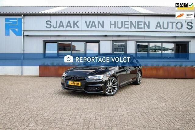 Zwart Gebruikt 2018 Audi A4 Black Edition Stationwagen | € 36.950 - Afbeelding 1/4