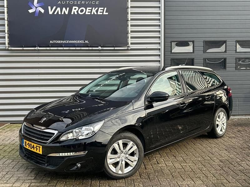 Zwart Occasion 2015 Peugeot 308 Active Stationwagen | € 6.699 (Goede deal) - Afbeelding 1/4