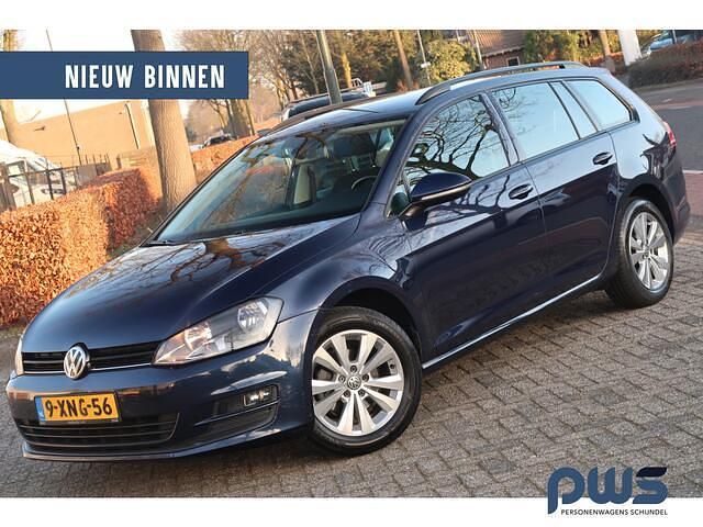 Blauw Occasion 2014 VW Golf VII Comfortline Stationwagen | € 6.950 (Eerlijke prijs) - Afbeelding 1/4