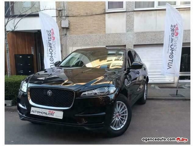 Zwart Gebruikt 2019 Jaguar F-Pace Prestige SUV | € 38.900 - Afbeelding 1/4