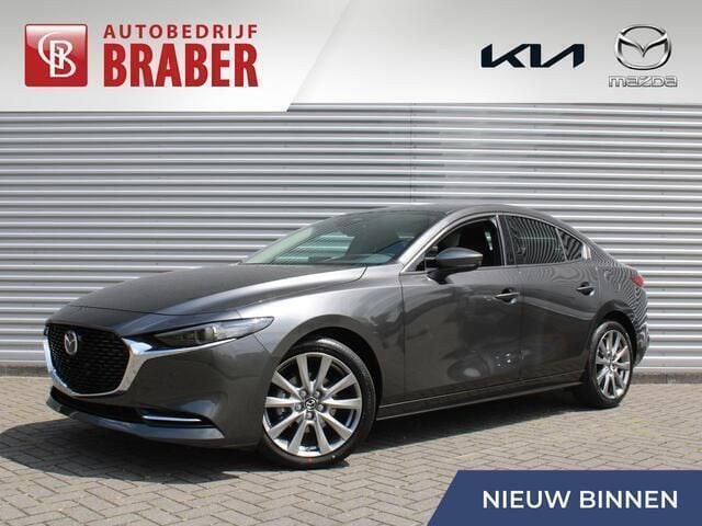 Nieuw Mazda 3 Exclusive-Line 186 PK (136 kW) 2025 Grijs Sedan