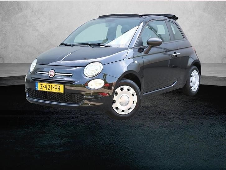 Zwart Gebruikt 2024 Fiat 500C Urban Cabriolet | € 17.895 (Eerlijke prijs) - Afbeelding 1/3