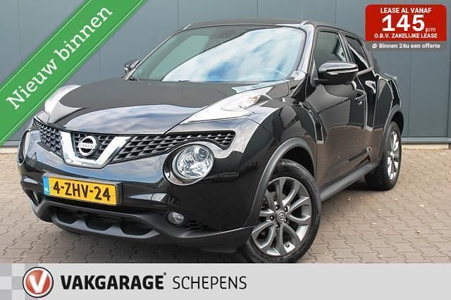 Zwart Gebruikt 2015 Nissan Juke S SUV | € 8.395 (Goede deal) - Afbeelding 1/4